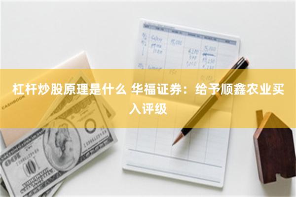 杠杆炒股原理是什么 华福证券：给予顺鑫农业买入评级