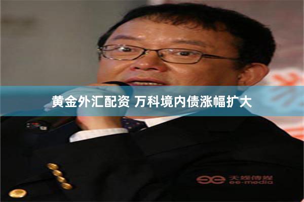 黄金外汇配资 万科境内债涨幅扩大